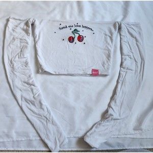 Omighty Send Me Love Letters Off the Shoulder Long Sleeve Tube Top Size Small